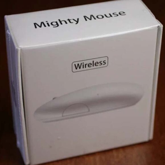 BRAND NEW IN SEALED BOX APPLE WIRELESS MIGHTY MOUSE - Picture 3 of 3
